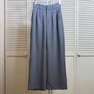 Abercrombie & Fitch Women's Gray Wide-Leg Pants XS Short